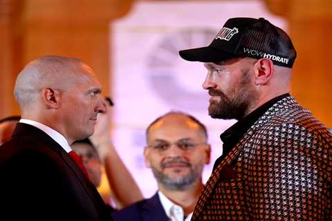 Tyson Fury and Oleksandr Usyk Set for Final Press Conference Before Heavyweight Showdown