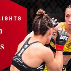 ARMBAR FINISH ENDS THE CONTEST! 😮‍💨  Mackenzie Dern vs Amanda Ribas  UFC Fight Night Highlights