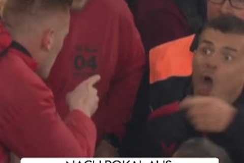 Granit Xhaka Faces Down Fans After Leverkusen's Stunning DFB-Pokal Exit