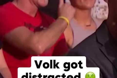 UFC Couple Goes Viral for Disgusting Act During Press Conference