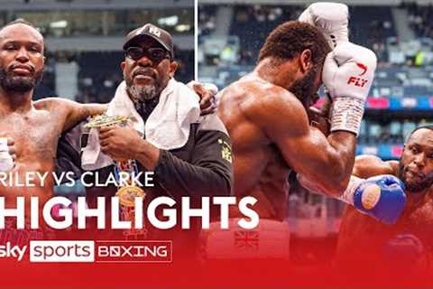 Highlights! Viddal Riley NEW British cruiserweight CHAMPION 👑
