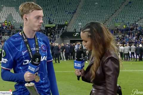 Cole Palmer Stuffs Trophy Down His Shorts and His Reason is Peak Palmer