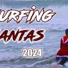 An epic tradition: SURFING SANTAS 2024 Cocoa Beach