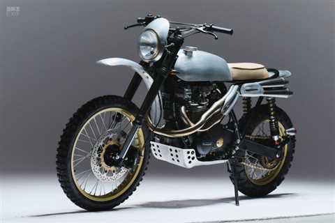 Dusty Smiles for Miles: A Kawasaki KZ750 Scrambler from Poland