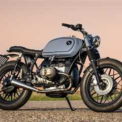 The Graduate: A Slick BMW Boxer Bobber Built From R65 and R100 Parts