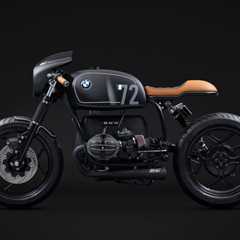 Drawing Parallels: A Minimalistic BMW R80 Café Racer from Slovakia