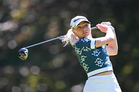 British golfer Charley Hull collapses twice at tournament and carried off on stretcher