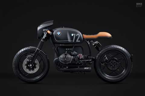 Drawing Parallels: A Minimalistic BMW R80 Café Racer from Slovakia