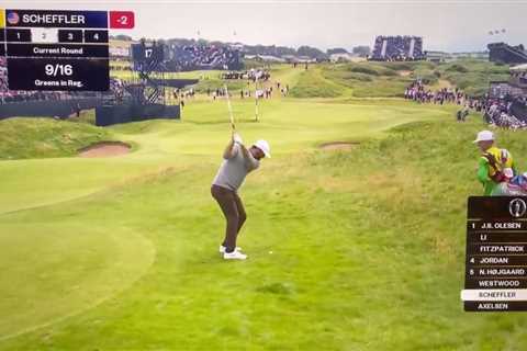 Awkward moment fart noise stuns The Open commentators into silence before pair burst out laughing