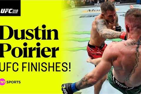 EVERY Dustin Poirier finish in the UFC ahead of retirement fight at #UFC318 💎