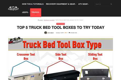12 Best Truck Bed Tool Box Options for Overlanding in 2025