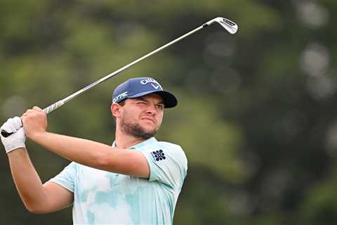 Two Brit golfers booted out of Donald Trump Invitational tournament as one gives up and other makes ..