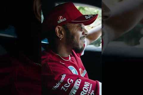 Ready to give it everything today 🤜🤛 A special ride-along with Lewis Hamilton 🇮🇹 #F1Shorts