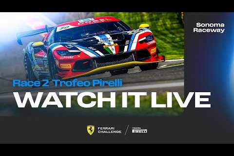 Ferrari Challenge North America - Sonoma, Race 2 - Trofeo Pirelli
