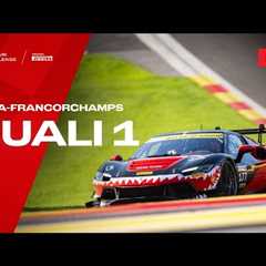 LIVE Ferrari Challenge Europe - Spa-Francorchamps, Qualifying 1