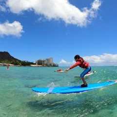 Wipe Outs! Surfing Lessons in Hawaii Part 2  | August 2022 | #shorts