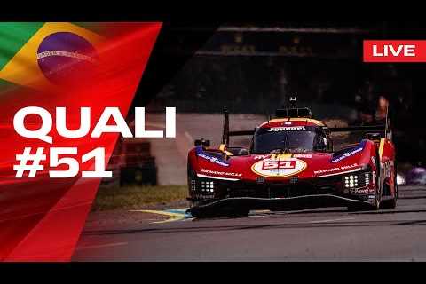 LIVE QUALI Onboard car #51 for 6 Hours of São Paulo | Ferrari Hypercar