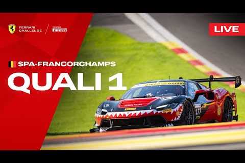 LIVE Ferrari Challenge Europe - Spa-Francorchamps, Qualifying 1
