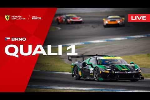 LIVE Ferrari Challenge Europe - Brno, Qualifying 1
