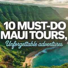 10 Must-Do Tours in Maui 🌴 | Ultimate Hawaii Travel Guide