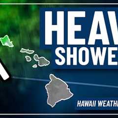 Disturbance to Increase Chance for Heavy Showers | Hawaii Weather Update