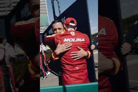 Scenes straight from our 1-2-3 quali in Spa 🇧🇪#FerrariHypercar #Ferrari499P #WEC #6HSpa