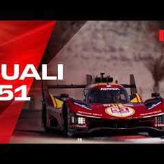 LIVE QUALI POV Onboard car #51 for 8 Hours of Bahrain | Ferrari Hypercar