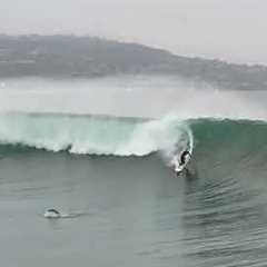 San Diego Drone Surfing Footage Blacks Beach (Edited) Friday November 7, 2025