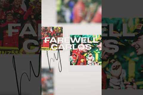 Grazie, Carlos ❤️Relive some of Carlos’ best moments in our new video! #ScuderiaFerrari #CarlosSainz