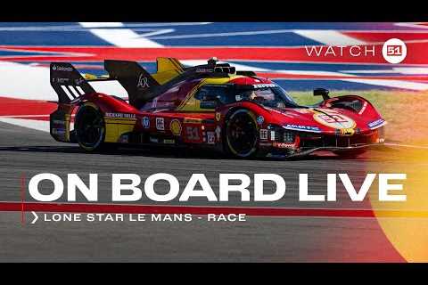Ferrari Hypercar | Onboard the #51 LIVE race action at 6H COTA  2024  | FIA WEC