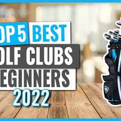 TOP 5: Best Golf Clubs for Beginners in 2022 (on Amazon)