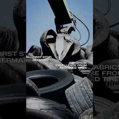 Explore the elegance of European craftsmanship with fabrics derived from recycled tyres. #Ferrari