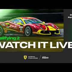 Ferrari Challenge UK - Donington, Qualifying 2