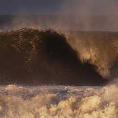 Surfing Barrels in NJ! Raw pov+ Beach