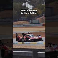 #LeMans24 🤝 #Ferrari499P slow-mo   #FerrariHypercar #WEC