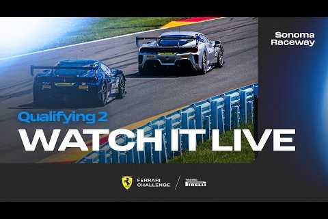 Ferrari Challenge North America - Sonoma, Qualifying 2