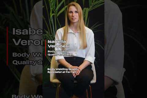 What does it mean to be a Body Welding Quality Specialist in Ferrari? #Maranello #Ferrari