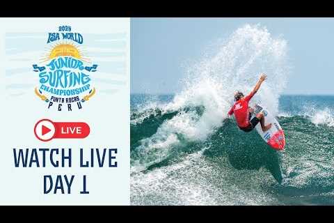 LIVE NOW!  - Competition Day 1 - 2025 ISA World Junior Surfing Championship