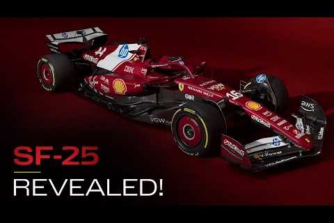 Ferrari SF-25 REVEALED! First Look at Ferrari’s 2025 F1 Car