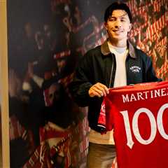 Martinez Reaches 100 United Appearances Milestone