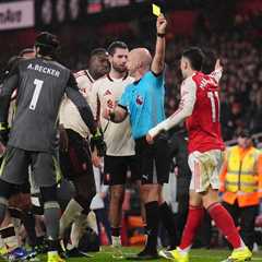 Martinelli Apologises for Shoving Injured Bradley