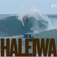 North Shore Locals and Pros Surf Firing Haleiwa, Shion Crawford, Leonardo Fioravanti, and More - 4K