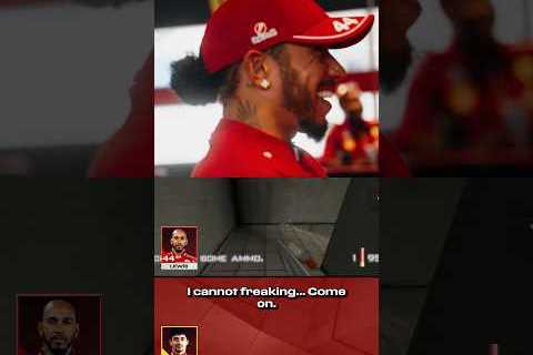 Must be the buttons Charles 🤣🎮#ScuderiaFerrari #Charlesleclerc #Lewishamilton #F1Shorts