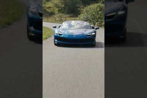 As the leaves turn gold, we turn up the adrenaline. #Ferrari296GTS #DrivingFerrari #Ferrari