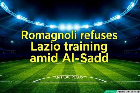 Romagnoli skips training as Lazio block Al-Sadd transfer