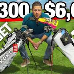 $1,300 vs $6,000 Golf Bag… Is This Even Close?