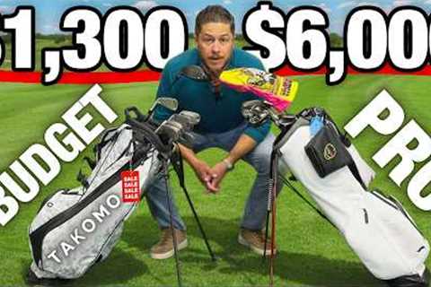 $1,300 vs $6,000 Golf Bag… Is This Even Close?